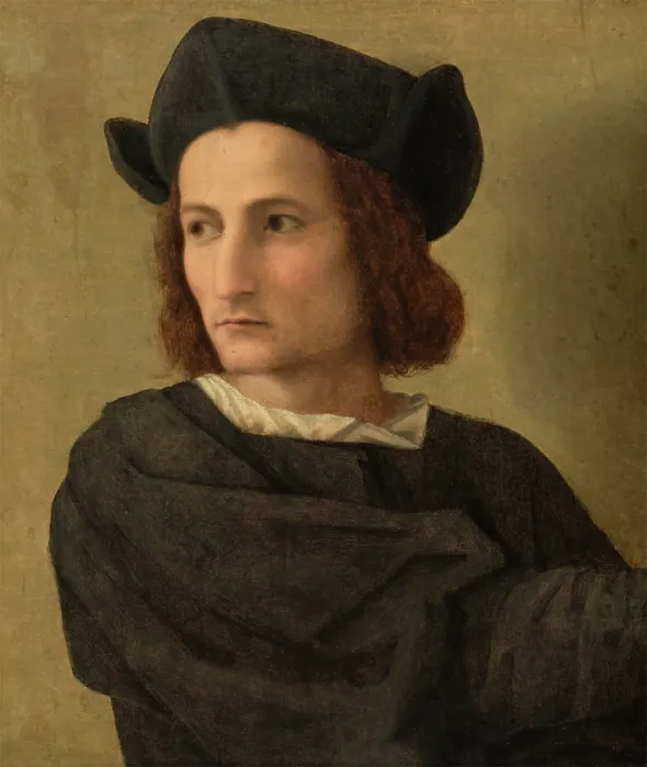 Framed Print : Portrait of a Man, between 1482 and 1525. Creator: Franciabigio Framed Print : Portrait of a Man, between 1482 and 1525. Creator: Franciabigio