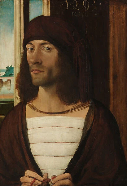 Portrait of a Man, 1491. Creator: German (Nuremberg) Painter (late 15th century)
