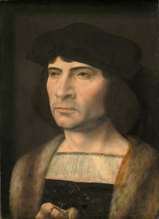 Framed Print : Portrait of a Man, 1493-1532. Artist: Gossaert, Jan (ca. 1478-1532) Framed Print : Portrait of a Man, 1493-1532. Artist: Gossaert, Jan (ca. 1478-1532)