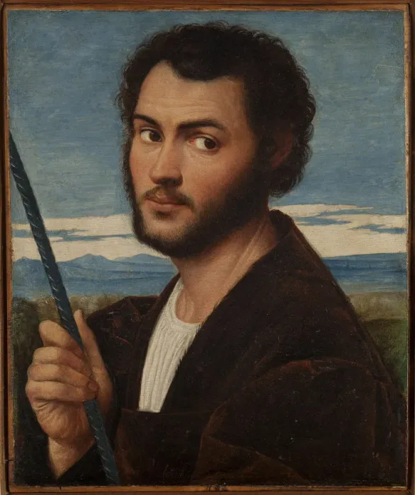 Framed Print : Portrait of a Man Framed Print : Portrait of a Man