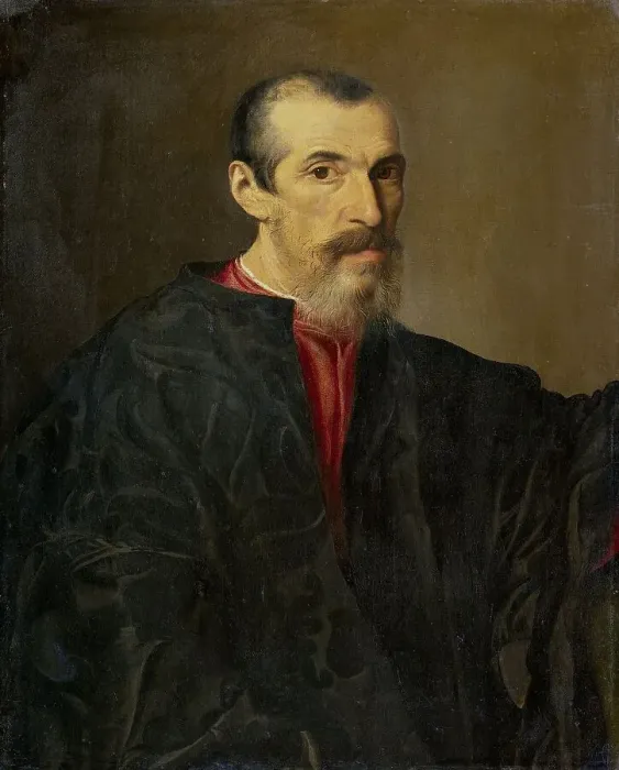 Framed Print : Portrait of a Man, 1550-1580. Creator: Anon Framed Print : Portrait of a Man, 1550-1580. Creator: Anon