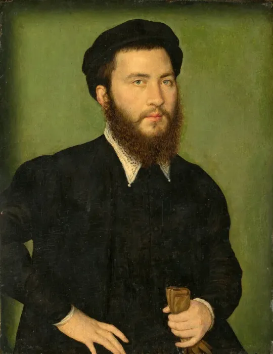 Framed Print : Portrait of a Man, 1550 / 60. Creator: Corneille de Lyon Framed Print : Portrait of a Man, 1550 / 60. Creator: Corneille de Lyon