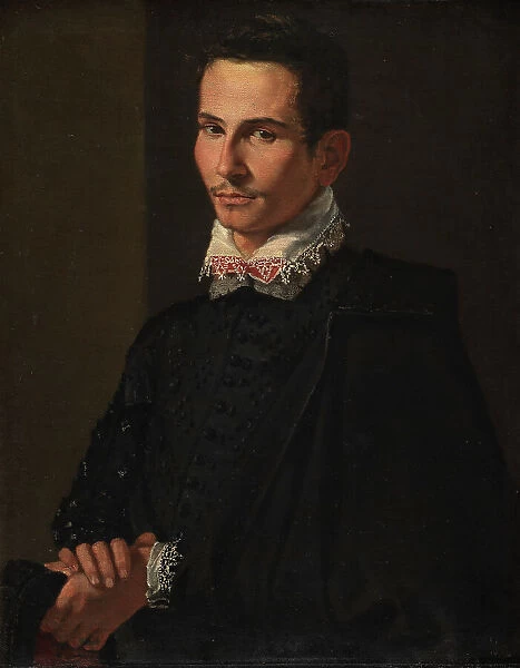Portrait of a Man, 1566-1640. Creators: Jacopo Chimenti, Michelangelo Caravaggio