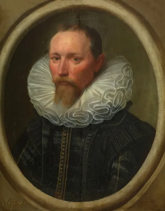 Framed Print : Portrait of a Man, 1620. Creator: Anon Framed Print : Portrait of a Man, 1620. Creator: Anon