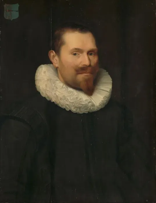 Framed Print : Portrait of a man, 1633. Creator: Unknown Framed Print : Portrait of a man, 1633. Creator: Unknown