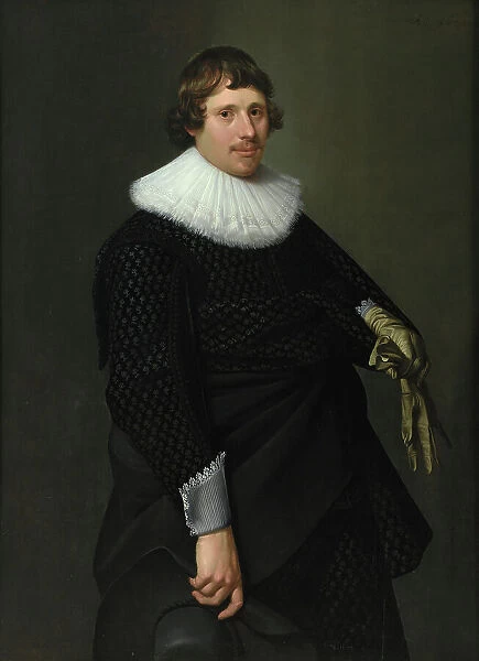 Portrait of a Man, 1635. Creator: Nicolaes Eliasz Pickenoy