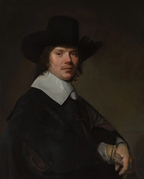 Portrait of a Man, 1645. Creator: Jan Verspronck