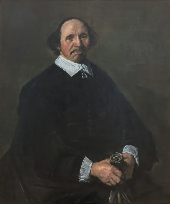 Framed Print : Portrait of a Man, 1655-1660. Creator: Frans Hals Framed Print : Portrait of a Man, 1655-1660. Creator: Frans Hals
