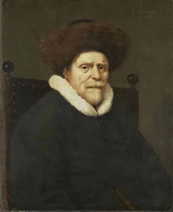 Framed Print : Portrait of a Man, 1655. Creator: Anon Framed Print : Portrait of a Man, 1655. Creator: Anon