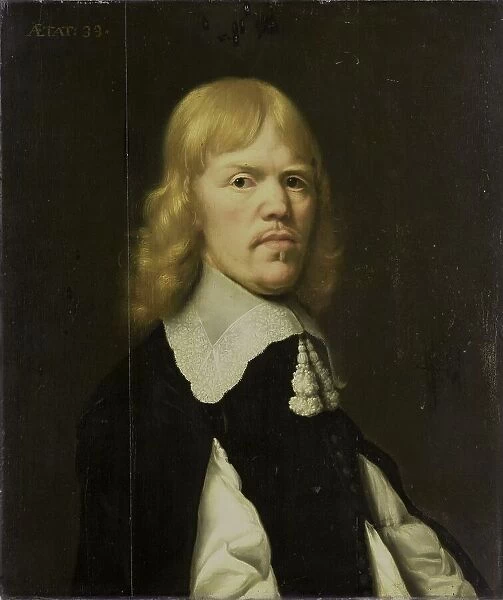 Portrait of a Man, 1655. Creator: J. Attama