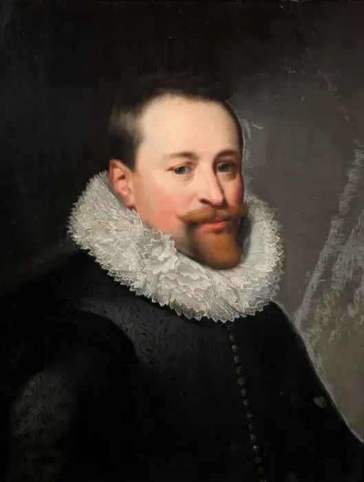 Framed Print : Portrait Of A Man, 1657. Creator: Jan Anthonisz van Ravesteyn
