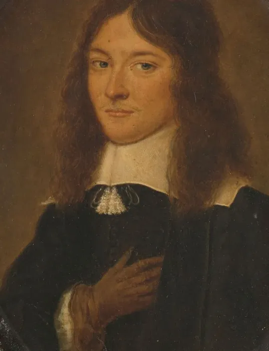 Framed Print : Portrait of a Man, 1659. Creator: Dirk Druijf Framed Print : Portrait of a Man, 1659. Creator: Dirk Druijf