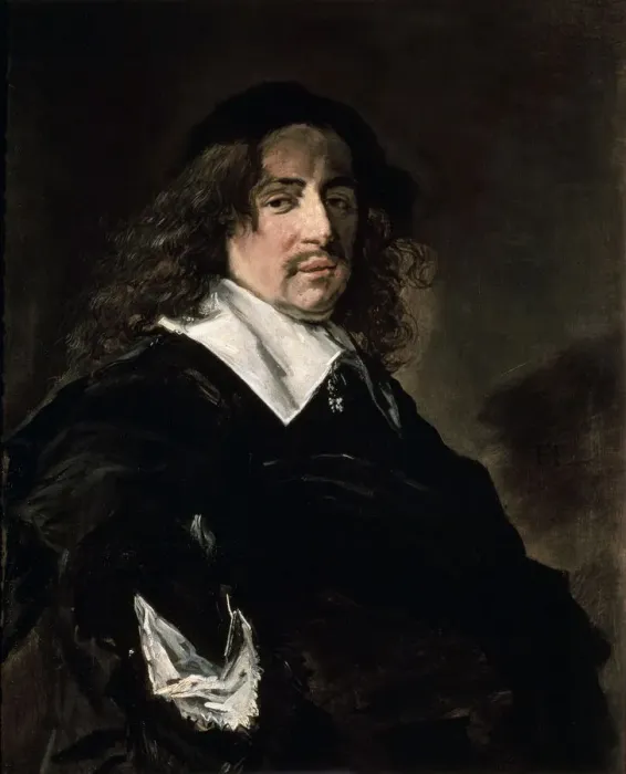 Framed Print : Portrait of a Man, before 1660. Artist: Frans Hals Framed Print : Portrait of a Man, before 1660. Artist: Frans Hals