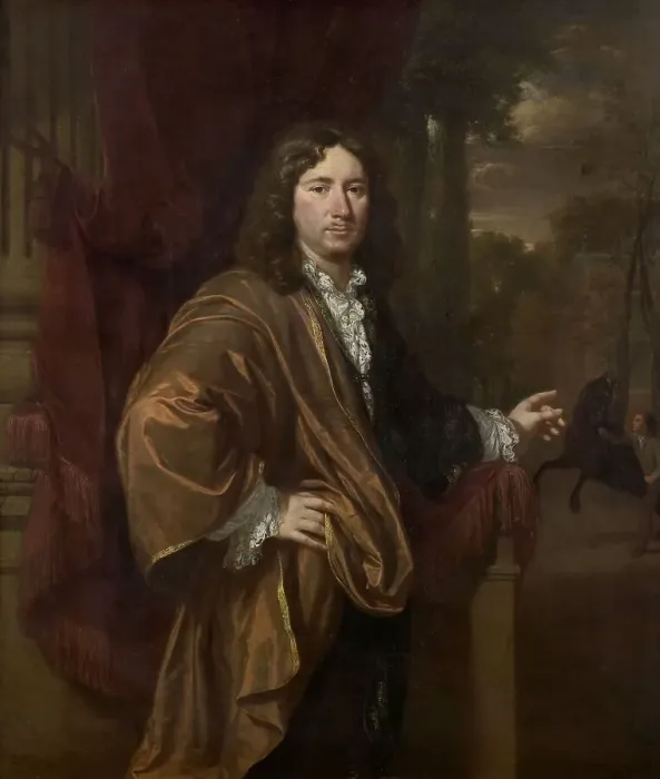 Framed Print : Portrait of a Man, 1685. Creator: Jan Verkolje Framed Print : Portrait of a Man, 1685. Creator: Jan Verkolje