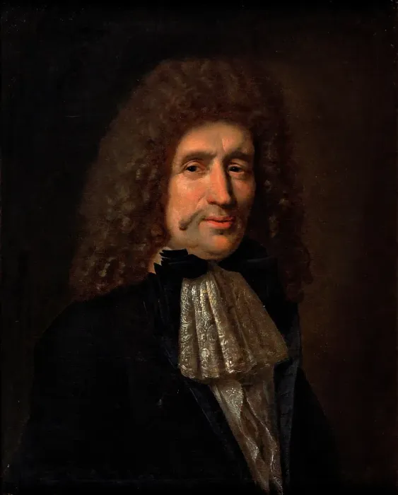 Framed Print : Portrait of a man, 1686-1700. Creator: Unknown Framed Print : Portrait of a man, 1686-1700. Creator: Unknown
