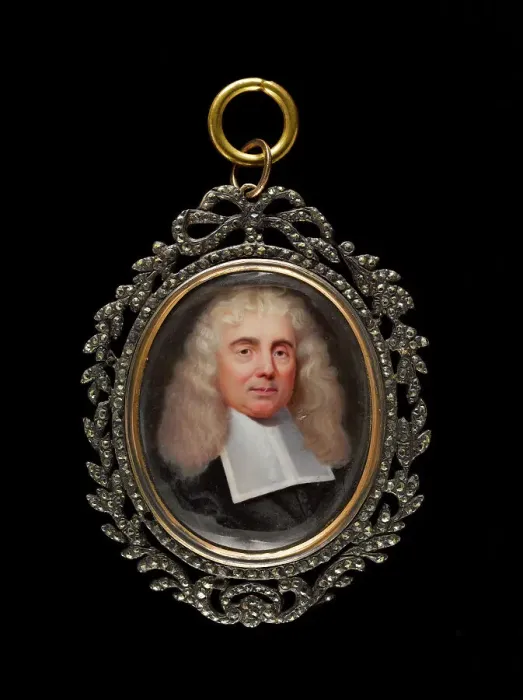 Framed Print : Portrait of a man, between 1690 and 1720. Creator: Ecole Francaise Framed Print : Portrait of a man, between 1690 and 1720. Creator: Ecole Francaise