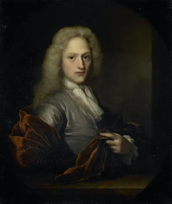 Framed Print : Portrait of a Man, 1690-1729. Creator: Arnold Boonen Framed Print : Portrait of a Man, 1690-1729. Creator: Arnold Boonen