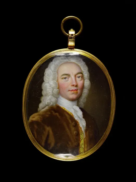 Framed Print : Portrait of a man, between 1725 and 1750. Creator: English School