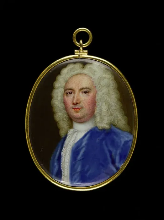 Framed Print : Portrait of a man, between 1725 and 1750. Creator: English School