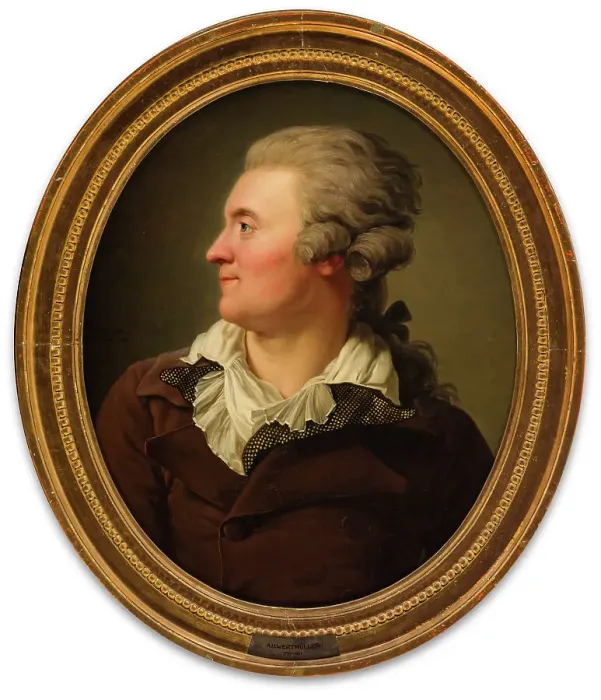 Framed Print : Portrait of a Man, 1786. Creator: Adolf Ulric Wertmüller Framed Print : Portrait of a Man, 1786. Creator: Adolf Ulric Wertmüller
