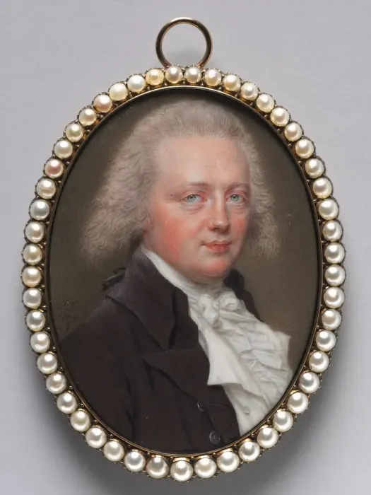 Framed Print : Portrait of a Man, 1789. Creator: John I Smart (British, 1741-1811) Framed Print : Portrait of a Man, 1789. Creator: John I Smart (British, 1741-1811)