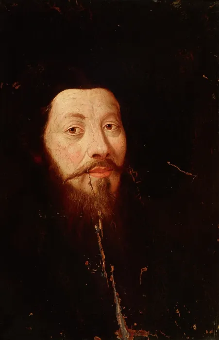 Framed Print : Portrait of a Man, 17th century. Creator: Unknown Framed Print : Portrait of a Man, 17th century. Creator: Unknown