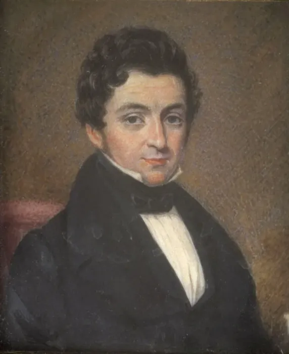 Framed Print : Portrait of a Man, 1820. Creator: Unknown Framed Print : Portrait of a Man, 1820. Creator: Unknown