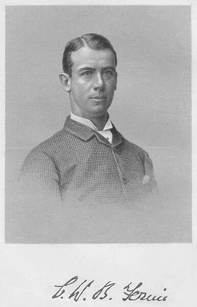 Portrait of a man, 1893. Creator: William Roffe