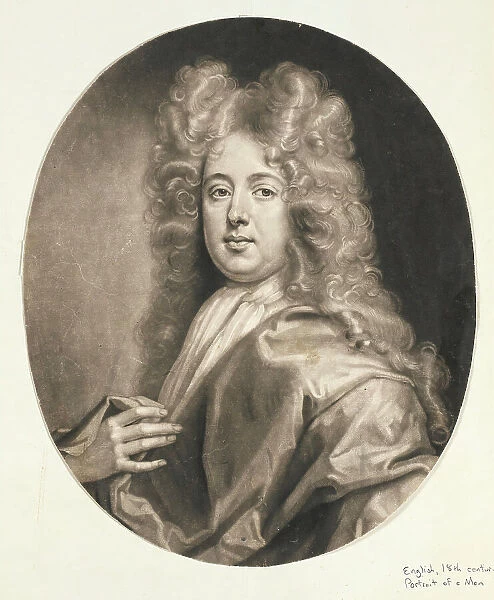 Portrait of a Man, 18th century. Creator: Unknown