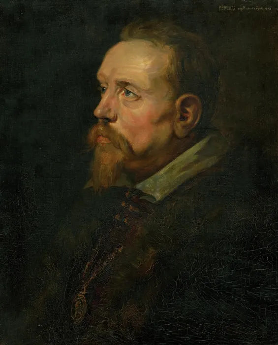Framed Print : Portrait of a man, 1903. Creator: Julius Andorko Framed Print : Portrait of a man, 1903. Creator: Julius Andorko
