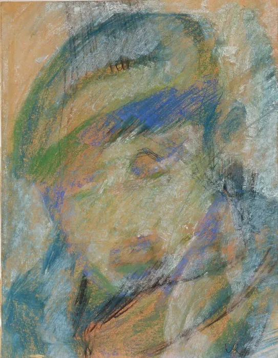 Framed Print : Portrait of a Man, 1912. Creator: Valle Rosenberg Framed Print : Portrait of a Man, 1912. Creator: Valle Rosenberg