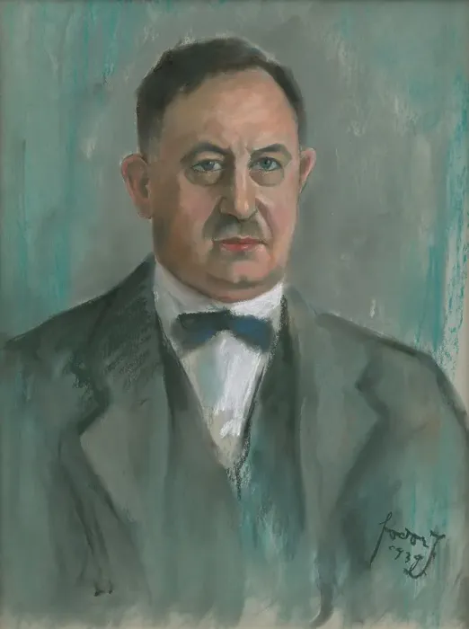 Framed Print : Portrait of a man, 1939. Creator: Stefan Fodor Framed Print : Portrait of a man, 1939. Creator: Stefan Fodor