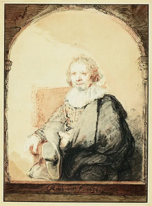 Framed Print : Portrait of a Man in an Arm Chair... published 1821. Creator: Christian Josi Framed Print : Portrait of a Man in an Arm Chair... published 1821. Creator: Christian Josi