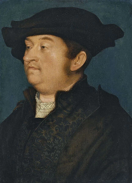 Portrait of a Man. Artist: Holbein, Hans, the Younger (1497-1543)
