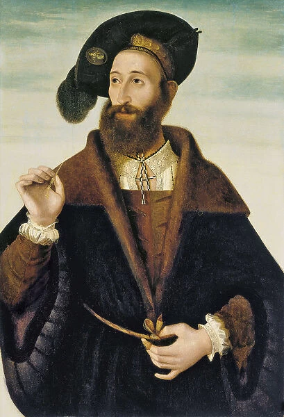 Portrait of a Man. Artist: Veneto, Bartolomeo (1502-1555)