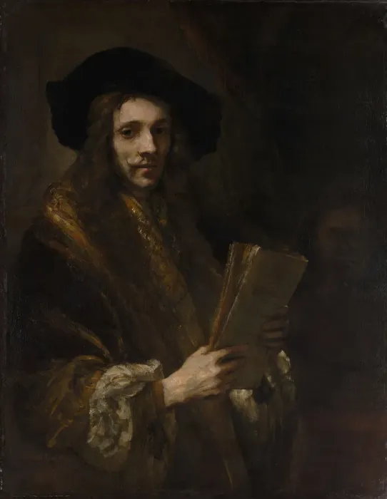 Framed Print : Portrait of a Man ( The Auctioneer ), probably ca. 1658-62. Creator: Unknown Framed Print : Portrait of a Man ( The Auctioneer ), probably ca. 1658-62. Creator: Unknown