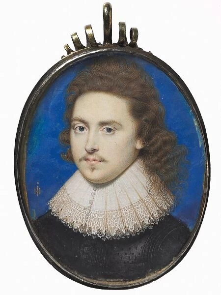 Portrait of a Man, c. 1625. Creator: John Hoskins (British, c. 1590-1665)