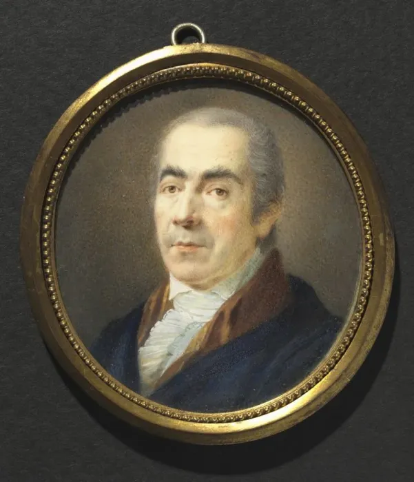 Framed Print : Portrait of a Man, c. 1795. Creator: Heinrich Friedrich Füger (German, 1751-1818) Framed Print : Portrait of a Man, c. 1795. Creator: Heinrich Friedrich Füger (German, 1751-1818)