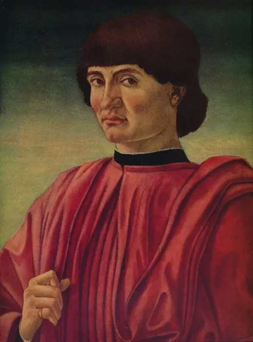 Framed Print : Portrait of a Man, c1450. Artist: Andrea del Castagno Framed Print : Portrait of a Man, c1450. Artist: Andrea del Castagno