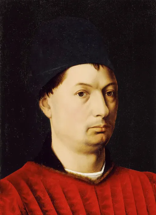 Framed Print : Portrait of a Man, c1465. Creator: Petrus Christus Framed Print : Portrait of a Man, c1465. Creator: Petrus Christus