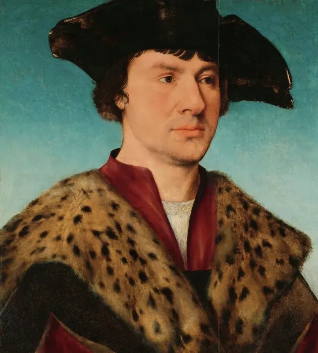 Framed Print : Portrait of a Man, c.1520-c.1530. Creator: Workshop of Joos van Cleve Framed Print : Portrait of a Man, c.1520-c.1530. Creator: Workshop of Joos van Cleve