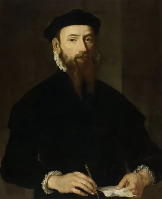 Framed Print : Portrait of a Man, c.1550-c.1560. Creator: Anon Framed Print : Portrait of a Man, c.1550-c.1560. Creator: Anon