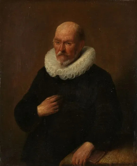 Framed Print : Portrait of a Man, c.1635. Creator: Unknown Framed Print : Portrait of a Man, c.1635. Creator: Unknown
