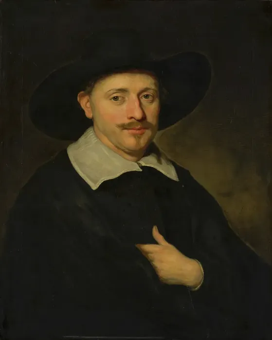 Framed Print : Portrait of a Man, c1645-1660. Creator: Govaert Flinck Framed Print : Portrait of a Man, c1645-1660. Creator: Govaert Flinck