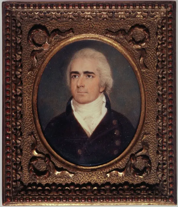 Framed Print : Portrait of a man, c1800. Creator: English School Framed Print : Portrait of a man, c1800. Creator: English School