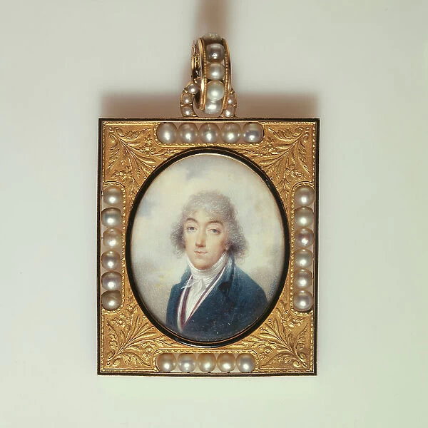 Portrait of a man, c1802. Creator: Jean-Baptiste Isabey