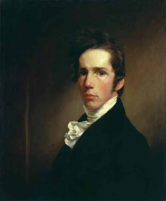 Framed Print : Portrait of a Man, c1815. Creator: Samuel Lovett Waldo Framed Print : Portrait of a Man, c1815. Creator: Samuel Lovett Waldo