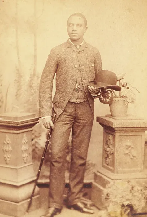 Framed Print : Portrait Of A Man, c1879-1891. Creator: Edward J. Souby Framed Print : Portrait Of A Man, c1879-1891. Creator: Edward J. Souby