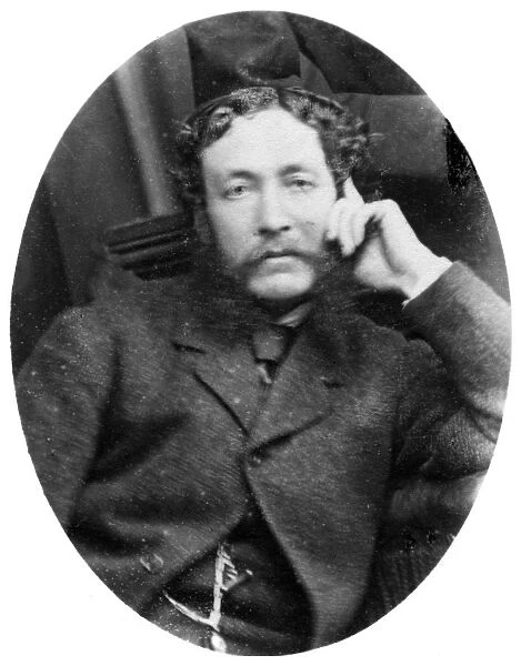 Portrait of a man, c1880-1909(?). Artist: Mr Chancellor