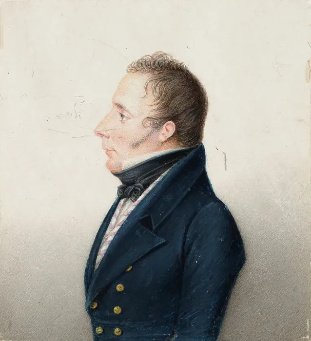 Framed Print : Portrait of a man, c1890s. Creator: Unknown Framed Print : Portrait of a man, c1890s. Creator: Unknown